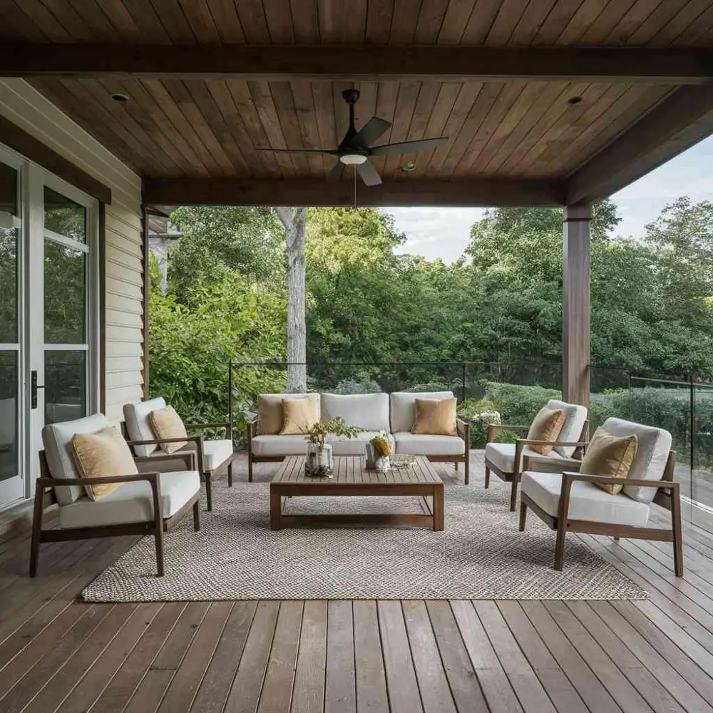 premium backyard deck in Sacramento