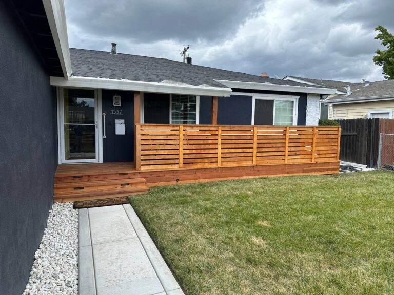 Deck construction contractor