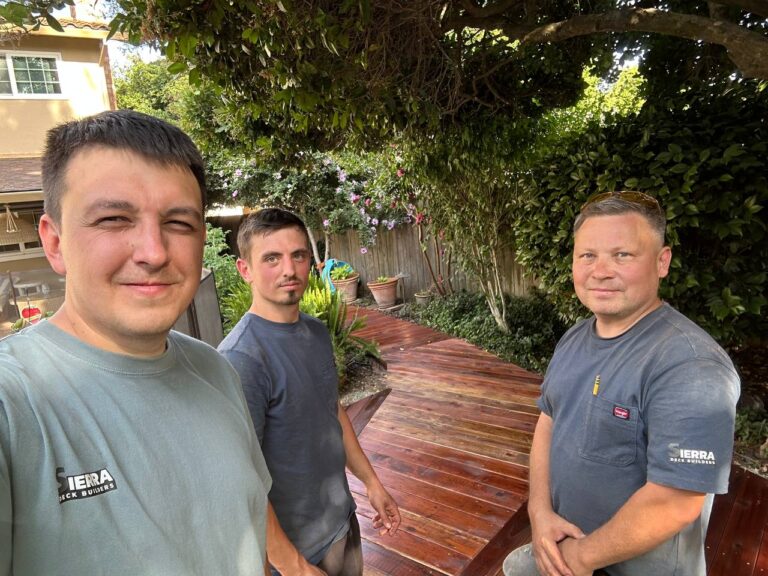 Deck construction contractor