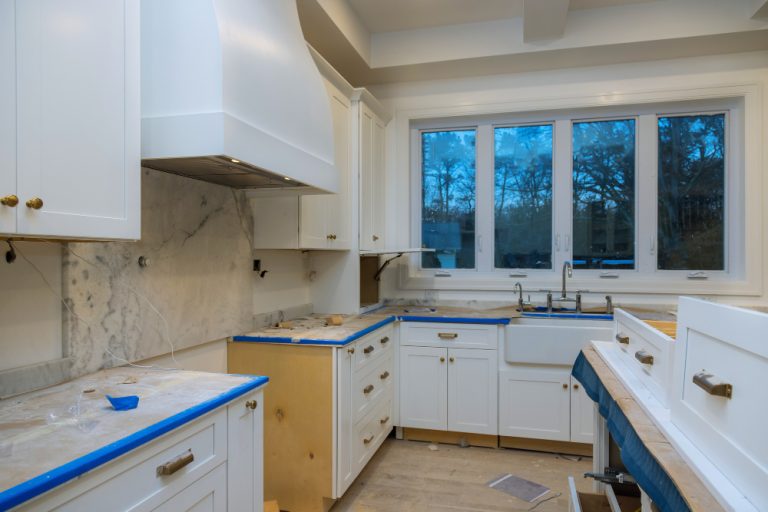 Kitchens and bathrooms