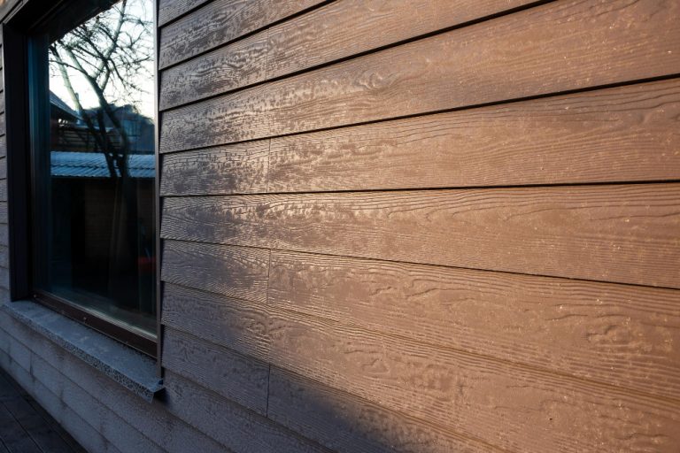 Wood siding