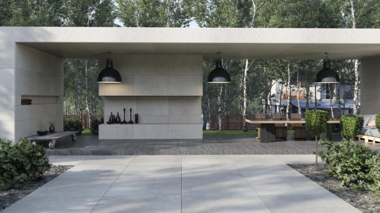 Concrete patios